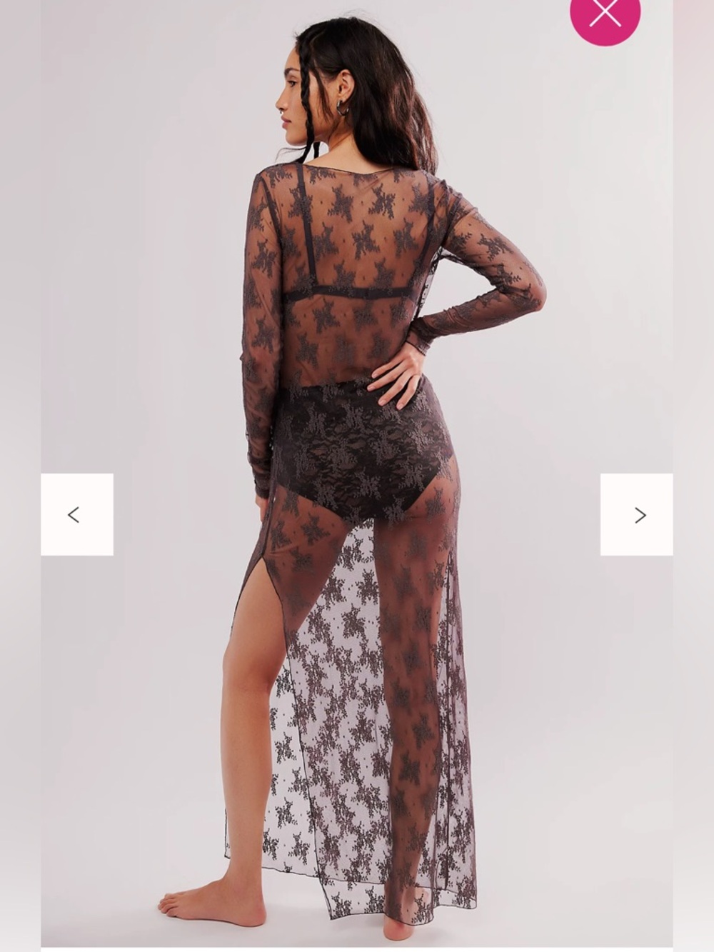 Free People Intimately Lady Lux Maxi Slip